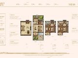 华董城中府_4室3厅5卫 建面168平米