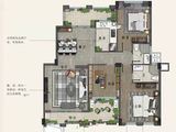 世茂御景湾_3室2厅2卫 建面117平米