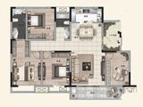 慢城壹品_4室2厅2卫 建面142平米