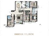 兴龙紫云府_4室2厅3卫 建面155平米