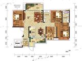 金钟府_4室2厅2卫 建面128平米