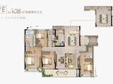 美的君兰府_4室2厅3卫 建面168平米