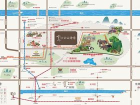 方圆豪美云山诗意