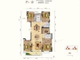大汉汉园_5室2厅2卫 建面162平米