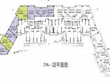 中铁琉森水岸_2#一层平面图 建面33平米