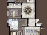 金融府_3室2厅2卫 建面175平米