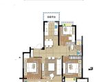 远创湖悦云境_3室2厅1卫 建面95平米