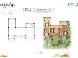 龙田文旅小镇_2室2厅1卫 建面77平米