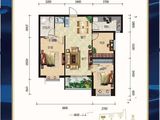 龙发天泉湾_3室2厅1卫 建面91平米