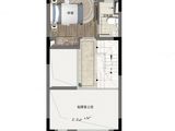 东滩云墅_2室2厅3卫 建面90平米