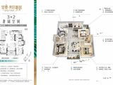 坚基美好嘉园_3室2厅2卫 建面122平米