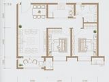 铂海锦绣府_2室2厅1卫 建面82平米