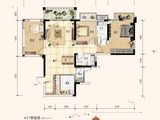大和平华西茗城_3室2厅2卫 建面89平米