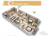 华东万悦城_3室2厅2卫 建面110平米