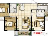 保利拉菲公馆_3室2厅1卫 建面124平米