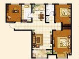 绿地泉景园_3室2厅1卫 建面114平米