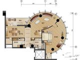 金都会_1室2厅1卫 建面133平米