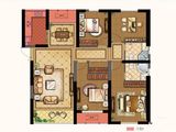 东方时代广场_4室2厅2卫 建面164平米