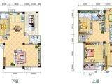 上东风景二期_4室3厅4卫 建面267平米