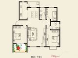 中森意墅蓝山_3室2厅2卫 建面180平米