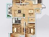 易龙新汉城_4室2厅2卫 建面138平米