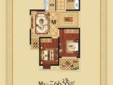 御翠苑_2室2厅1卫 建面88平米