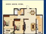 东方明珠广场_2室2厅1卫 建面108平米