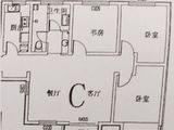 天山熙湖二期_3室2厅1卫 建面109平米
