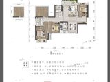 龙湖春江天越_4室2厅2卫 建面109平米