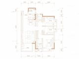 金地名京_3室2厅2卫 建面95平米