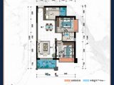 亚龙大理海悦名门_2室2厅2卫 建面87平米