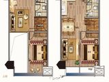 龙杰铭筑_2室3厅2卫 建面26平米