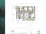 贵阳金地云麓一号_3室2厅2卫 建面102平米