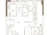 正商万熙天地_2室2厅1卫 建面66平米