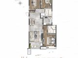 金辉长安云筑_3室2厅2卫 建面116平米