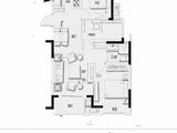 鸿翔东辰名邸_3室2厅1卫 建面80平米