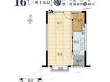 北海恒大御景半岛三期御景湾_1室1厅1卫 建面49平米