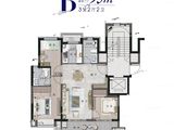 卓越大发蔚蓝云图_3室2厅2卫 建面95平米
