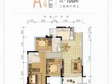 优品道珑玺湾_3室2厅2卫 建面100平米