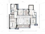 兰州万科城_4室2厅2卫 建面141平米