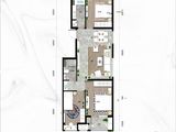名门华府御景园_3室2厅1卫 建面105平米
