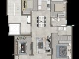 悦四季华庭_4室2厅2卫 建面120平米