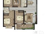 未来城中央公园_4室2厅2卫 建面149平米