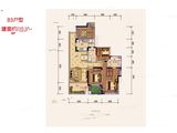 山湖语_4室2厅2卫 建面110平米