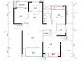 华远万江北宸之光_3室2厅2卫 建面113平米