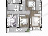 合颂兰亭花园_3室2厅2卫 建面110平米
