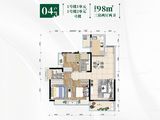 海德璟悦台_3室2厅2卫 建面98平米