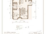 鸿翔健康城_3室2厅1卫 建面114平米