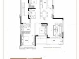 温州恒大都汇华庭_3室2厅2卫 建面125平米