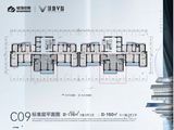 绿地V岛_3室2厅2卫 建面116平米